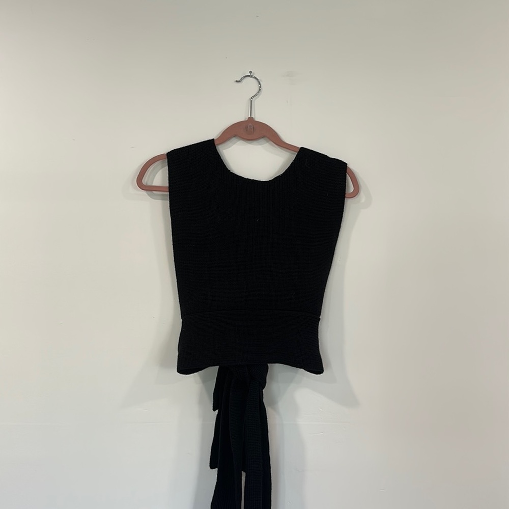 Orchid Convertible Open-Back Sweater Tank